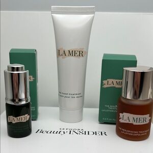La Mer Bundle-Eye Serum Lifting, Hand Treatment & Resurfacing Treatment Box NWOT
